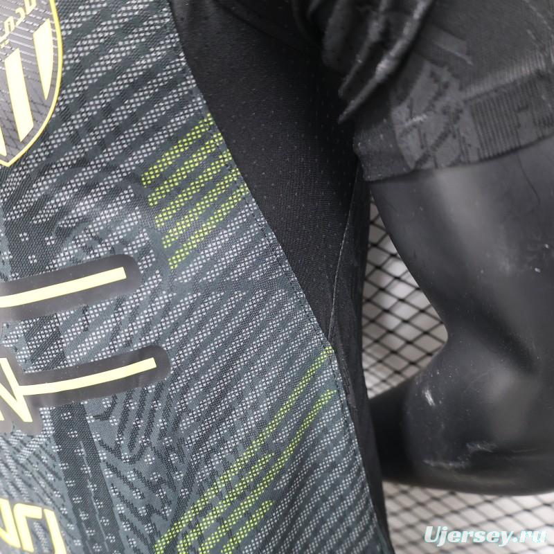 Player Version 25/26 Al-Ittihad Third Black Jersey