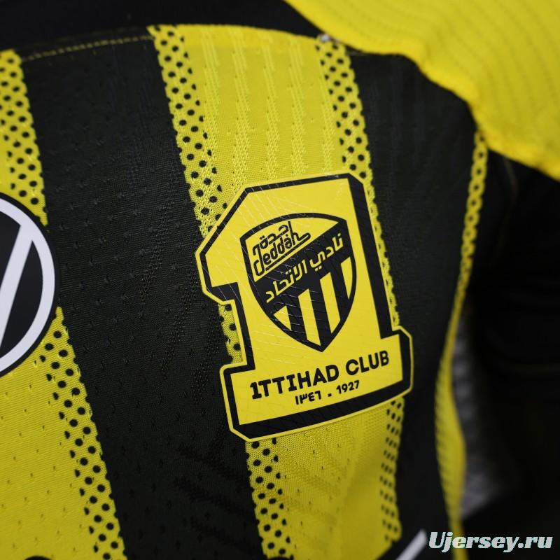 Player Version 25/26 Al-Ittihad Home Jersey