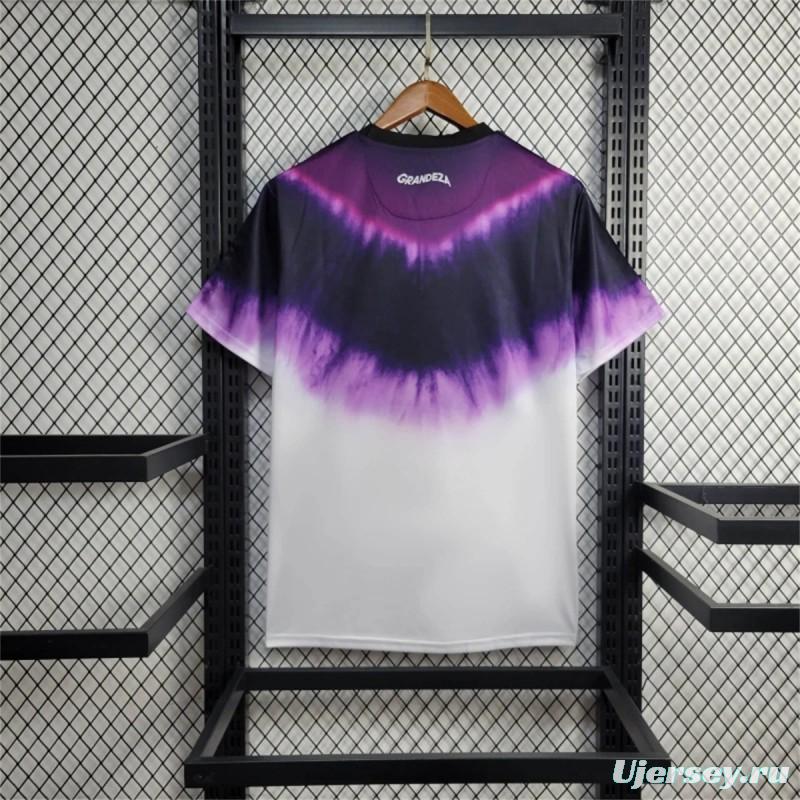 25/26 Real Madrid New Year Purple/White Jersey