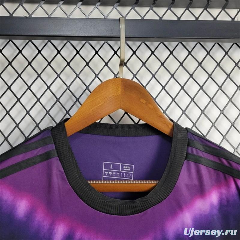 25/26 Real Madrid New Year Purple/White Jersey