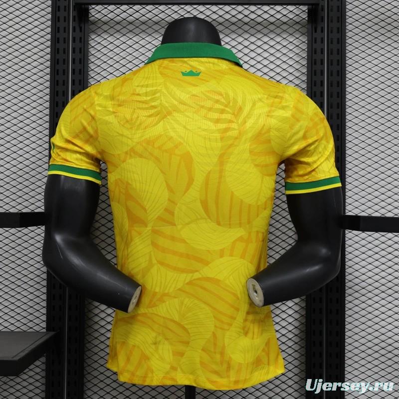 25/26 Player Version Brazil Commemorative Edition Yellow Jersey