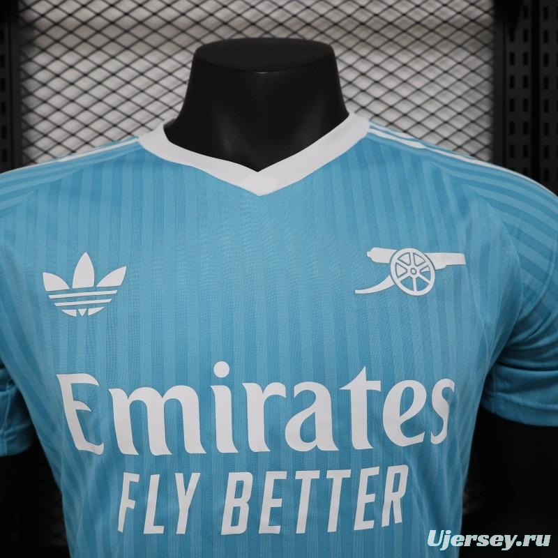 25/26 Player Version Arsenal Adidas Original Special Blue Jersey