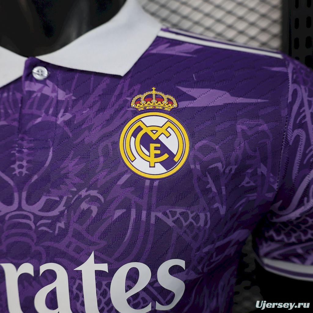 25/26 Player Version Real Madrid Purple Special Edition Jersey