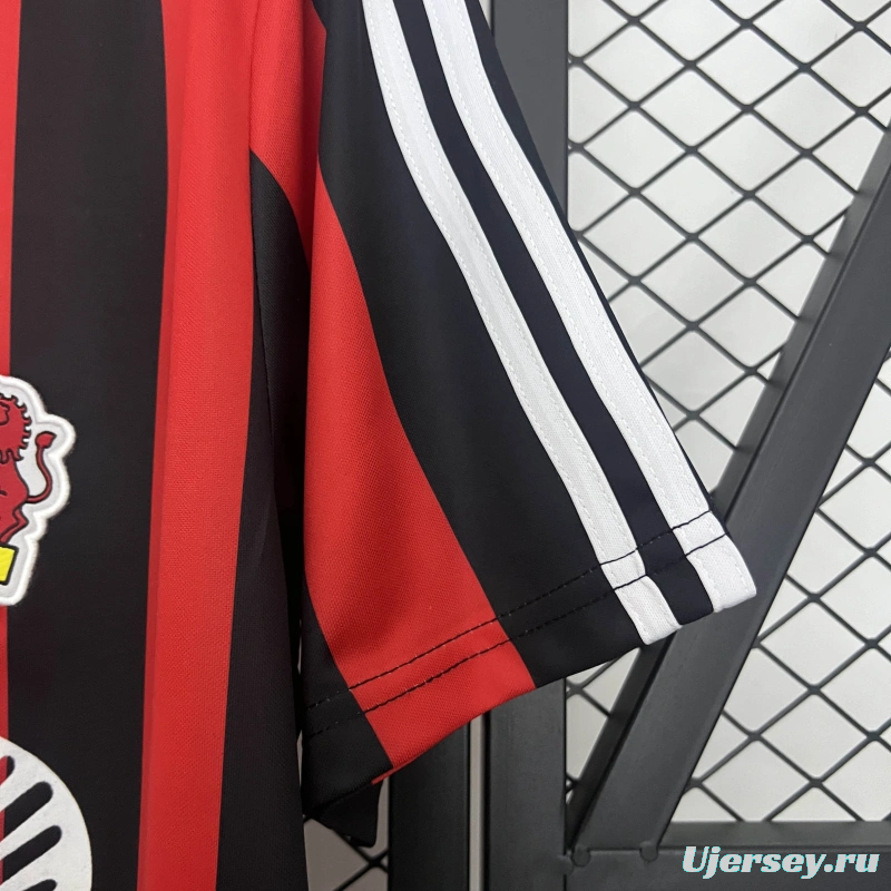 01/02 Retro Bayer Leverkusen Home Jersey