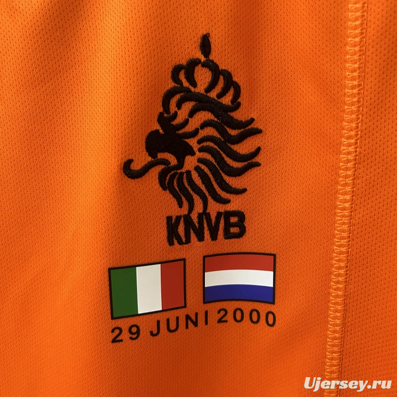 2000 Retro Netherlands Home Jersey