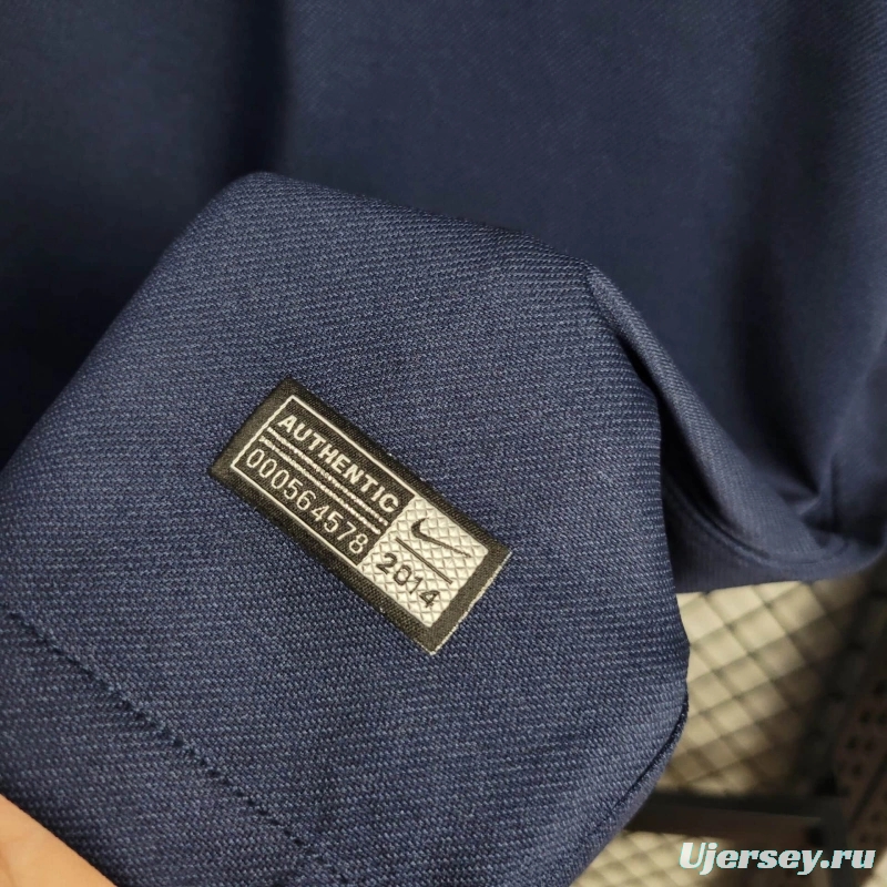 2014 Retro France Home Jersey