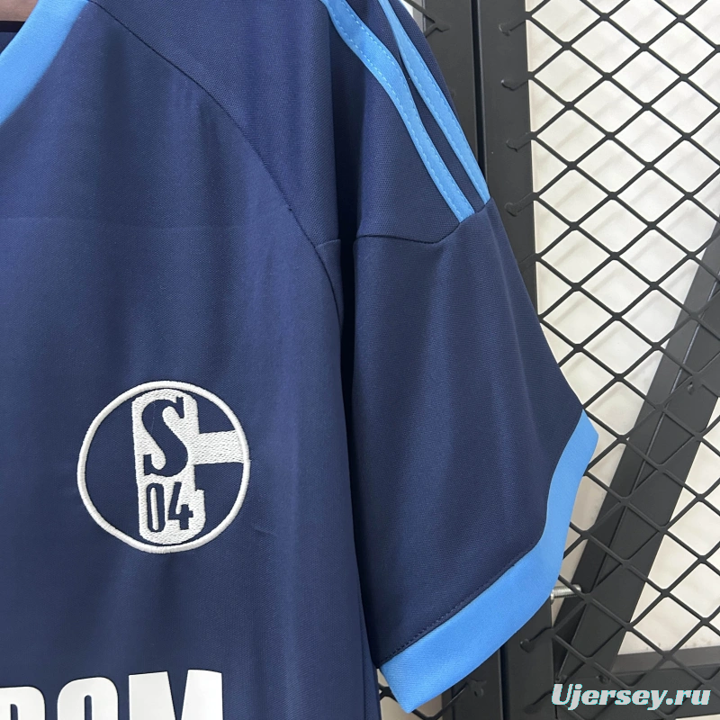 10/11 Retro Schalke 04 Away Jersey