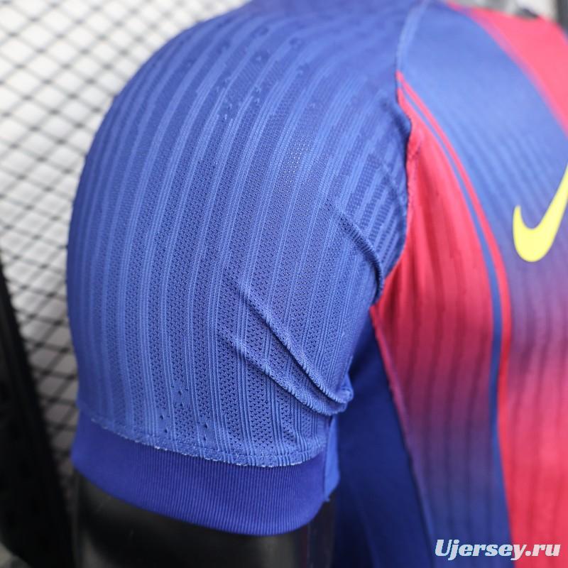 Player Version 25/26 Barcelona Home Jersey
