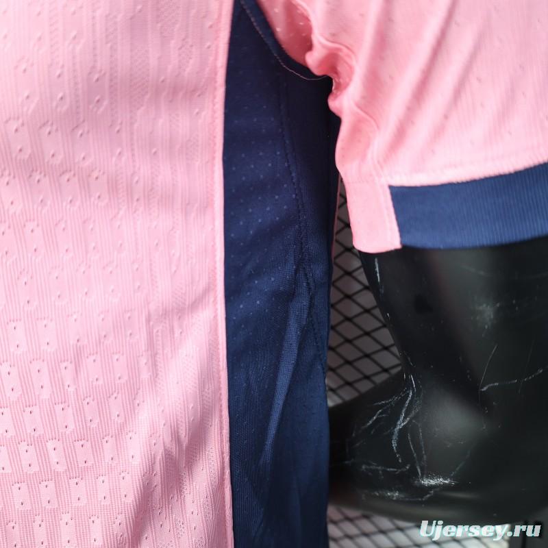 Player Version 25/26 FC Barcelona 125Th Anniversary Special Pink with Spotify Sponsor Jersey