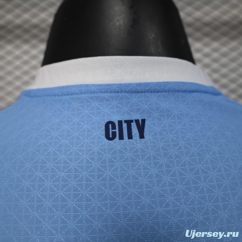 Player Version 25/26 Manchester City Home Jersey