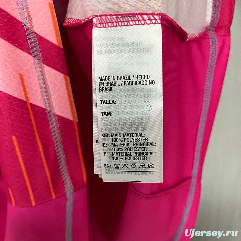 25/26 Flamengo Goalkeeper Pink Jersey S-XXXXL