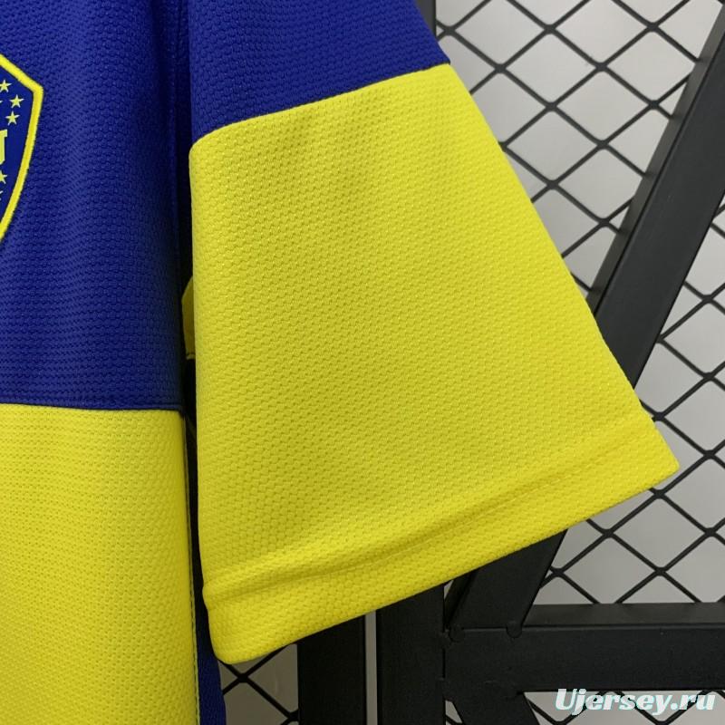 11/12 Retro Boca Juniors Home Jersey