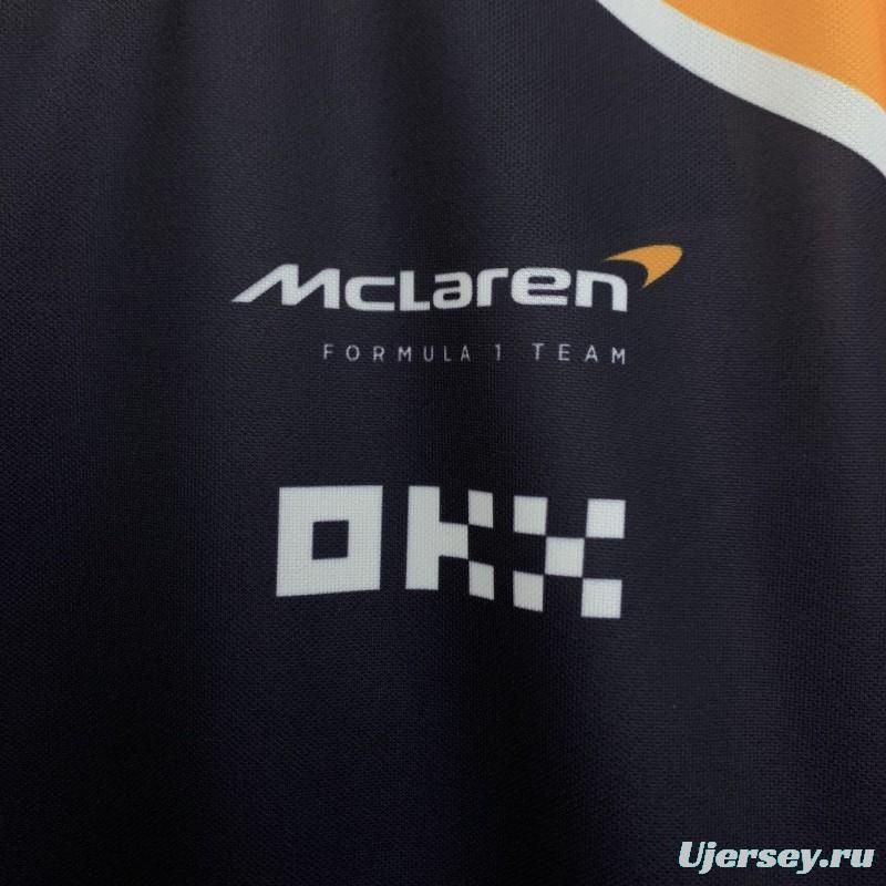 2025 F1 Formula Orange/Navy Mclaren Jersey