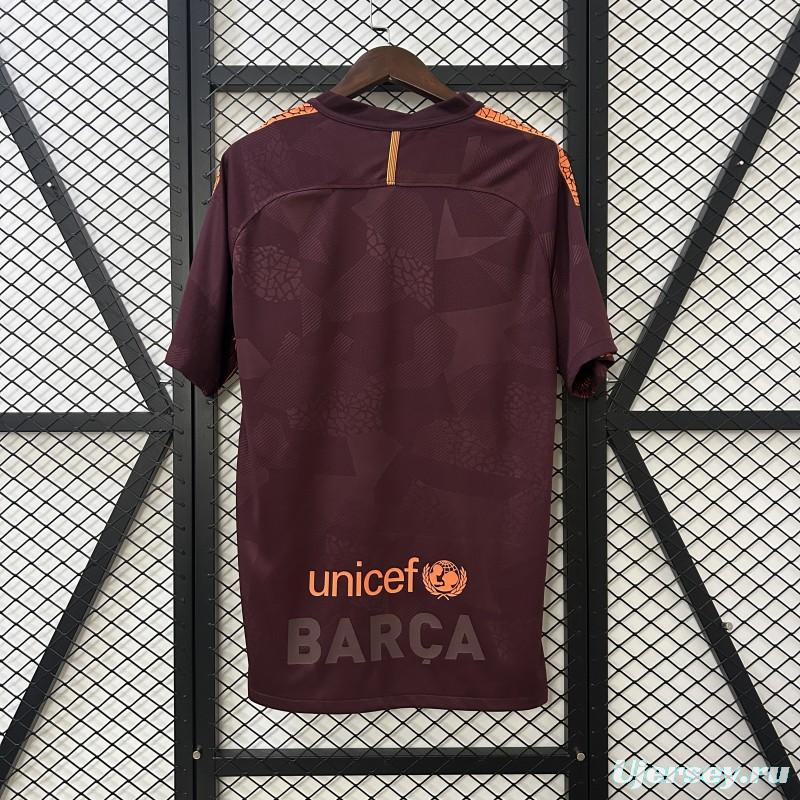 Retro 17/18 Barcelona Third Jersey