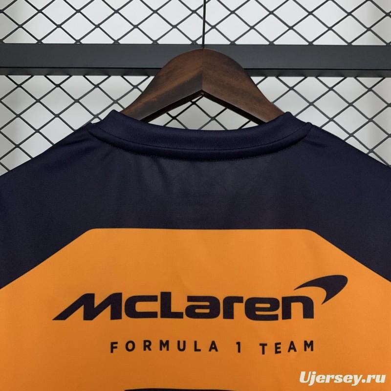 2025 F1 Formula Orange/Black Mclaren T-Shirt