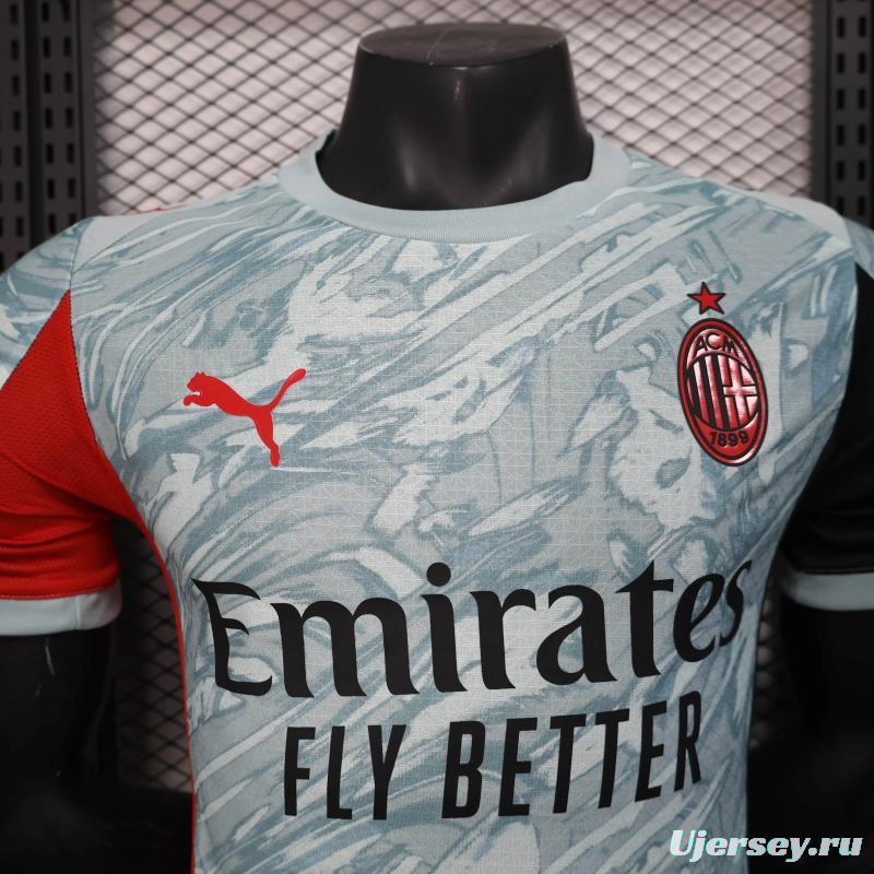 25/26 Player Version AC Milan Home Goalkeeper Jersey