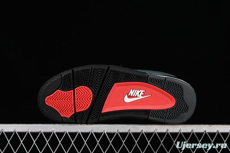 Nike Air Jordan 4 Remastered Military Green Sneakers - HF4334-300