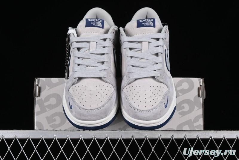 Nike Dunk Low The North Face CDG Collaboration - Green SB Low Top Skateboarding Shoes - FC1688-179