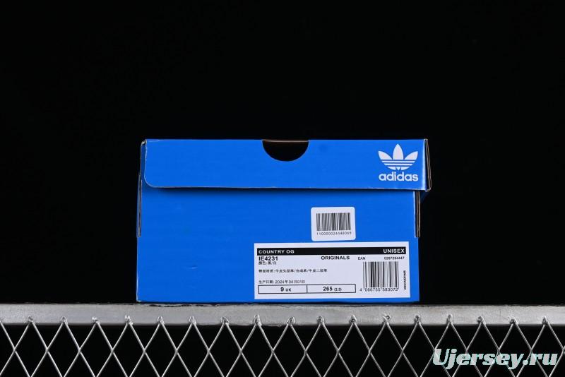 Wales Bonner x Adidas Originals Country OG IE4231 Fashion Casual Skate Shoes - IE4231