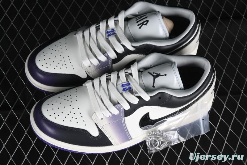 Nike Air Jordan 1 Low "Purple" Casual Sneakers - HF5759-101