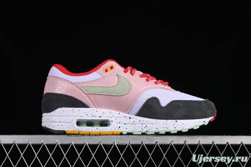 Nike Air Max 1 Retro Running Shoes with Half-Sole Air Cushion - FZ4133-640