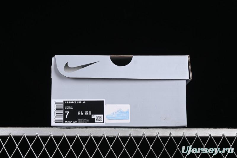 Nike Air Force 1 '07 Low Tie-Dye Blue Casual Sneakers - YY2024-929