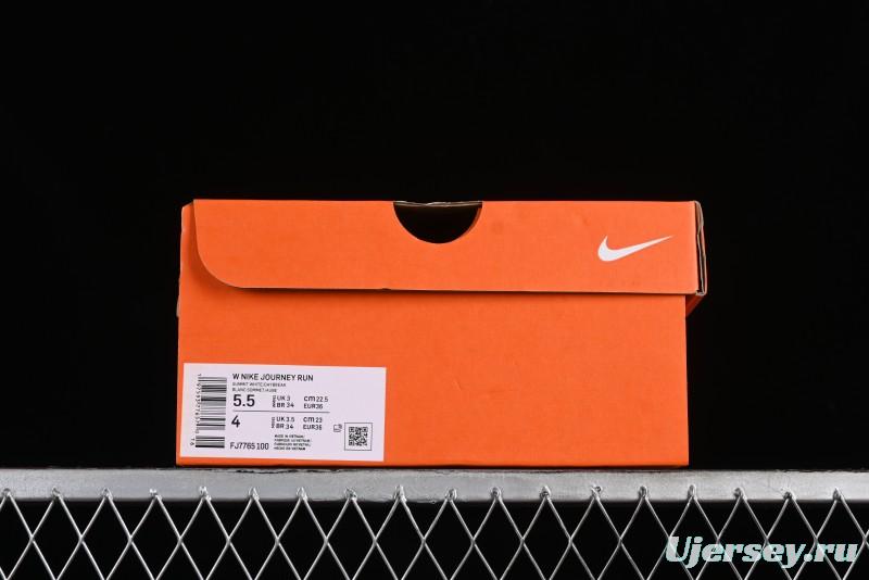Nike Journey Run 2024 Low-Top Casual Running Shoes with Shock Absorption Anti-Slip and Wear-Resistant Design - FJ7765-100