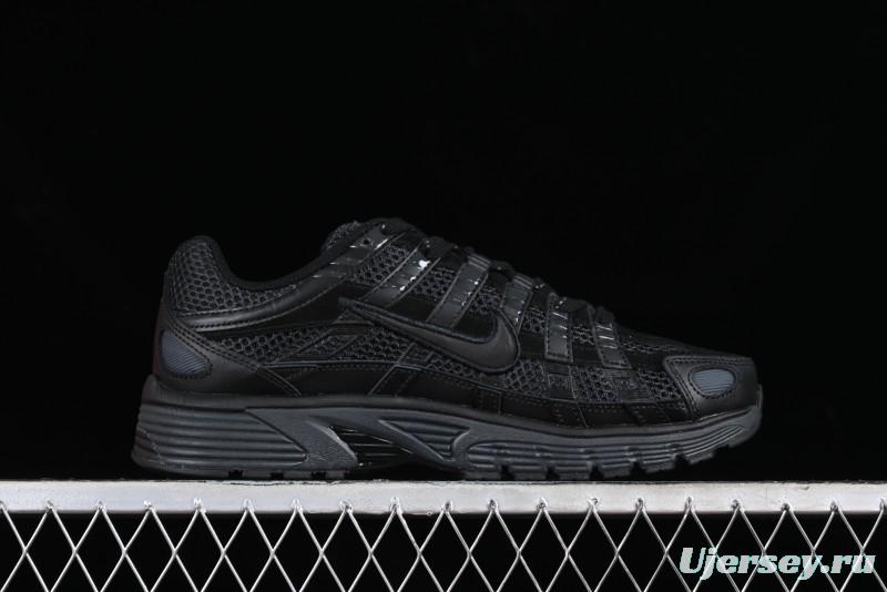 Nike P-6000 PRM Retro Casual Sneakers with Vintage Running Shoe Design - FQ8732-010