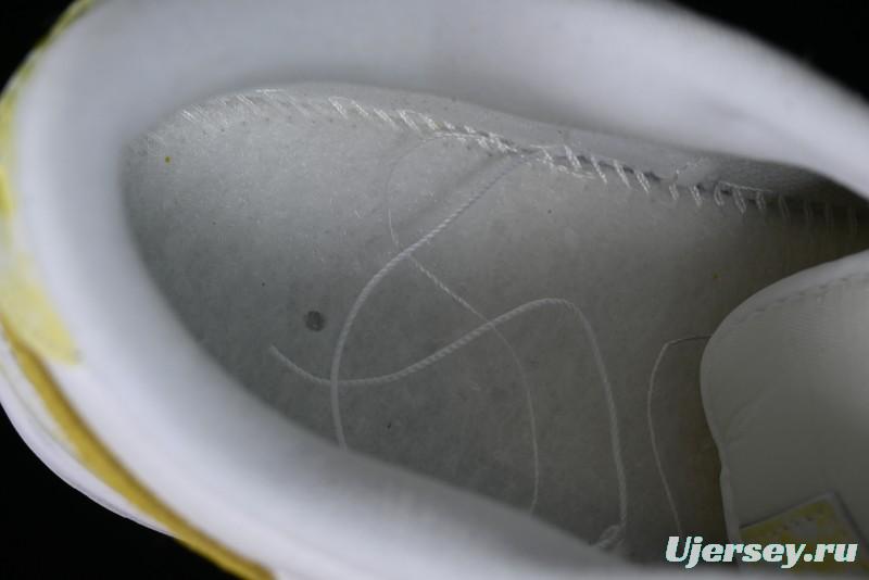 Nike SB Dunk Low Premium Yellow White SB Shattered Backboard Fashion Casual Skate Shoes - DM9467-700