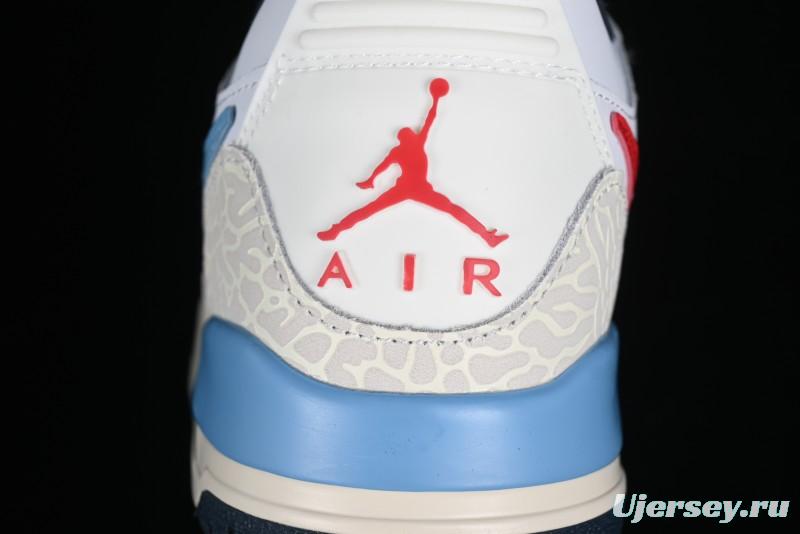 Nike Air Jordan Legacy 312 Low Sneakers with Velcro Strap and Triple Sole Design - HM3709-141