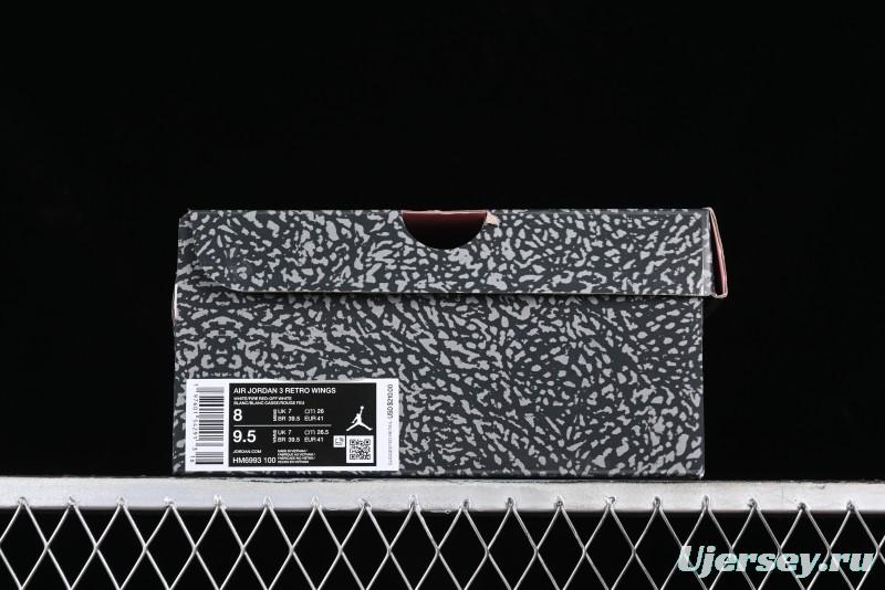 Nike Air Jordan 3 Retro Wings AJ3 Floral HM6993-100