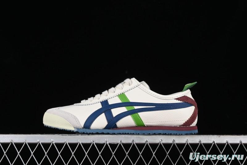 Onitsuka Tiger Mexico 66 Low-Top Leather Running Shoes - 1183A201-115