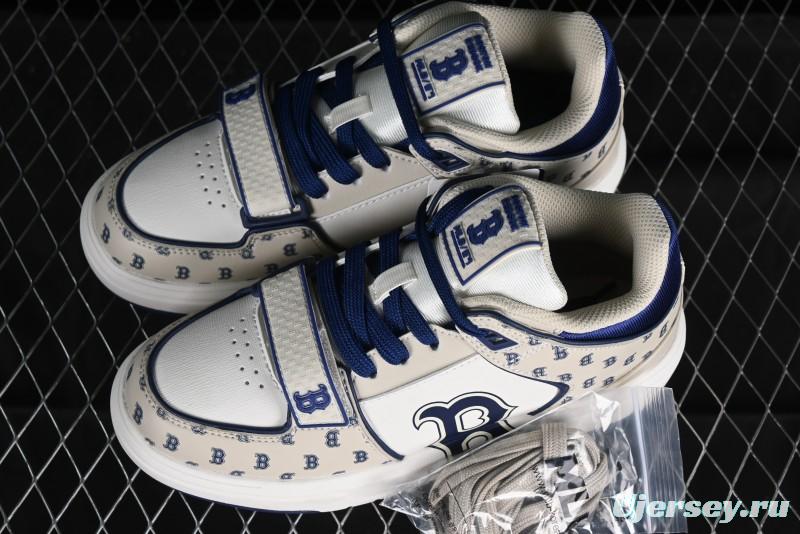 MLB Chunky Liner New York Yankees Lightweight Platform Sneakers with 6cm Height Increase - 3ASXLM13N43BGL