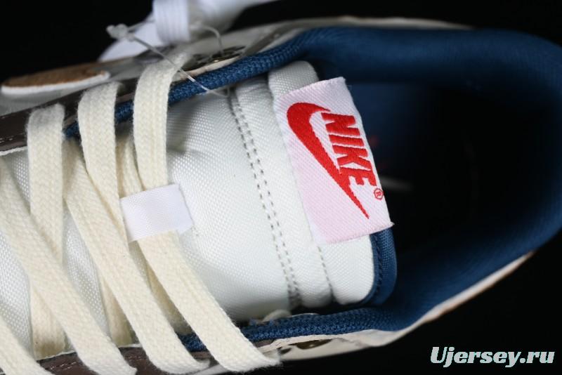 Nike SB Dunk Low Panda Prank Pioneer Knight Survival Beige Brown SB Strap Low Top Casual Skate Shoes - DD1391-400