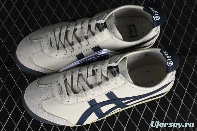 Onitsuka Tiger Mexico 66 Low-Top Leather Sneakers for Casual Running - 1183C102-200