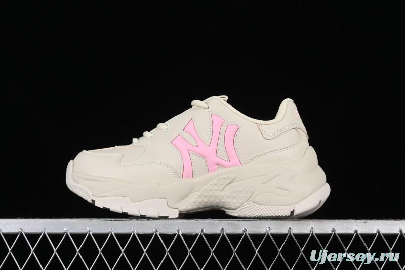 New York Yankees MLB Bigball Chunky Window Thick Sole Casual Sneakers - 3ASHBCW3N50IVS