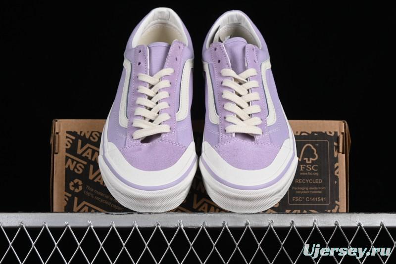 Vans Old Skool Reissue 136 Classic Low-Top Skate Shoes with Detachable Cushioned Insole and Crescent Toe Design - VN000MT6E3N