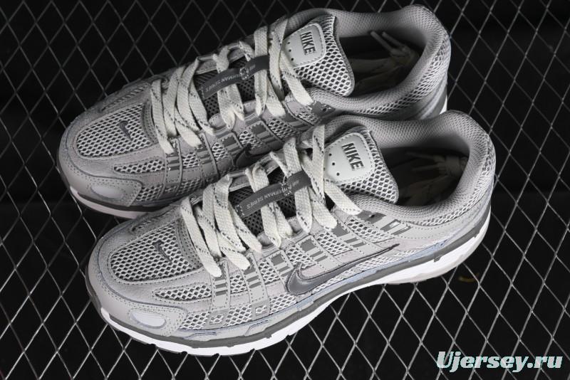Nike P-6000 Prm Retro Casual Sneakers with Lightweight Design - FN6837-012