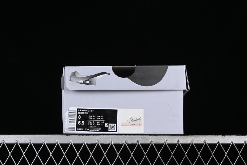 Nike Air Force 1 '07 Low "Eraser" Casual Sneakers - XC2351-330