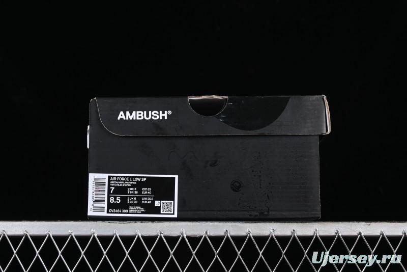 Nike Air Force 1 '07 Low Ambush Collaboration Casual Sneakers - DV3464-300