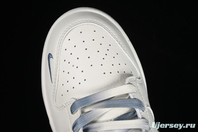 Nike SB Dunk Low Supreme Collaboration - Double Swoosh Anniversary Customized Low-Top Casual Sneakers - BB8675-105