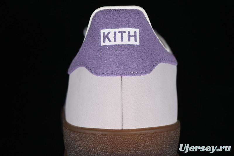 Adidas Originals Gazelle Indoor Kith Retro Casual Slip-Resistant Wear-Resistant Low-Top Sneakers - IH0120