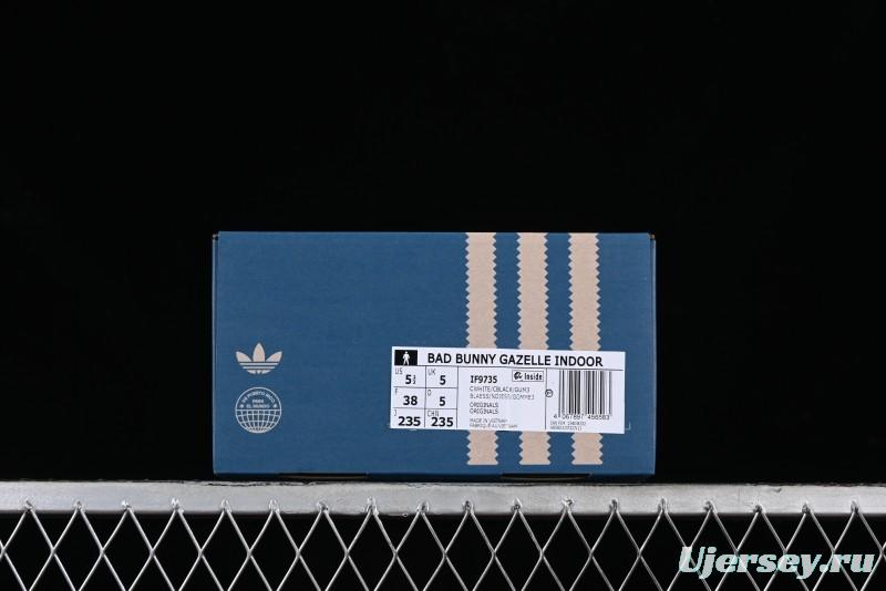 Adidas Originals Gazelle Indoor Bad Bunny Retro Casual Non-Slip Low-Top Sneakers - IF9735