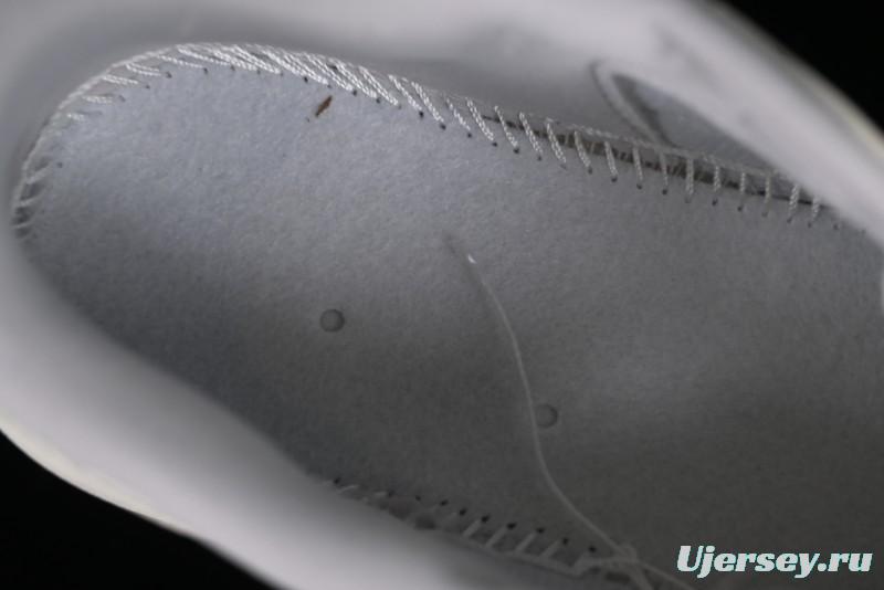 Nike Travis Scott x Fragment Design x Air Jordan 1 Low OG SP AJ1 LV Collaboration Light Blue Low-Top Casual Sneakers - LJ5188-007