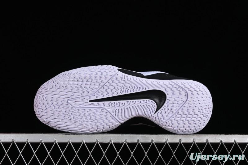 Nike Precision VII Low-Top Basketball Shoes with Cushioned Collar and Herringbone Traction for Quick Movements - FN4322-003