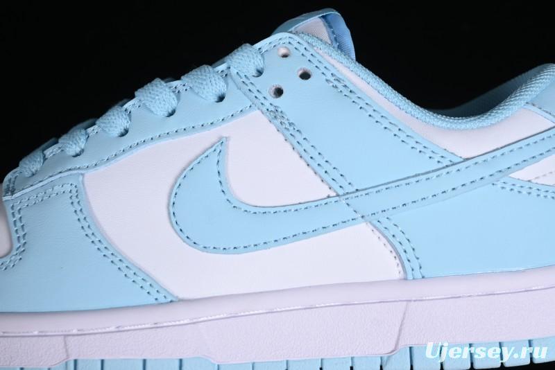 Nike Dunk Low Retro SB Casual Sneakers in Ice Blue Colorway - DV0833-104
