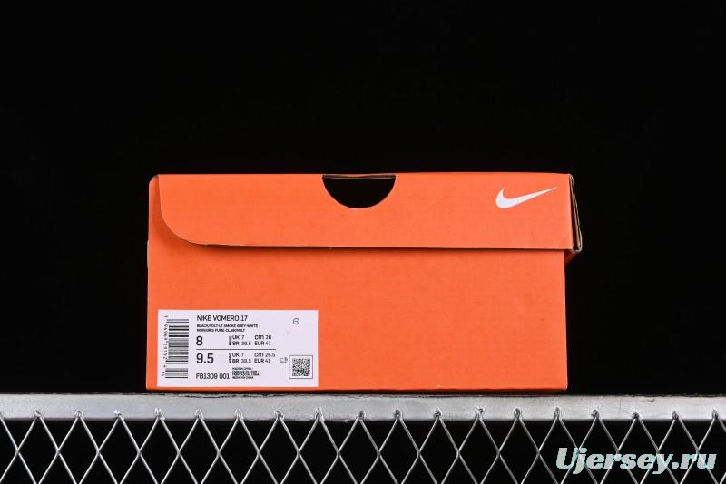 Nike Air Zoom Vomero 17 Summer 2024 Cushioned Casual Running Shoes with Zoom Air Unit - FB1309-001