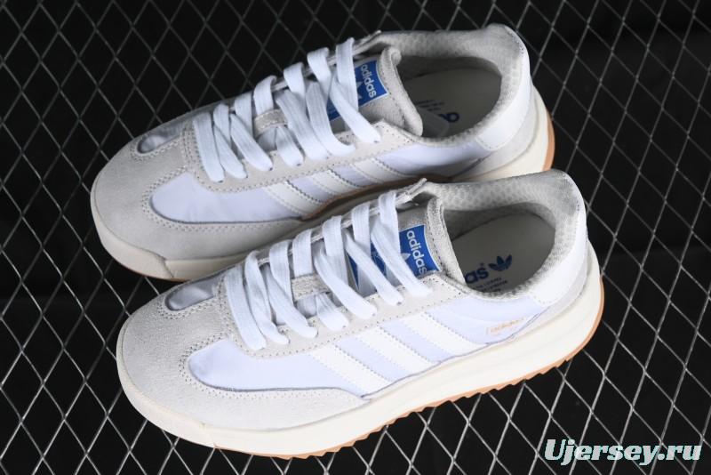 Adidas Originals SL 72 Retro Running Shoes with Nylon Upper and Suede Accents - ID1031