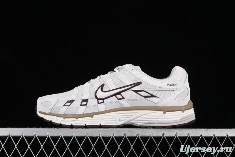 Nike P-6000 Retro Casual Sneakers with Lightweight Design and Vintage Style - HF0728-201