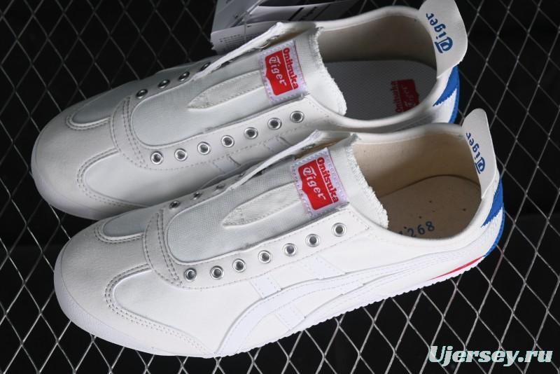 OnitsukaTiger Mexico 66 Low-Top Canvas Casual Running Shoes - D3KON-100